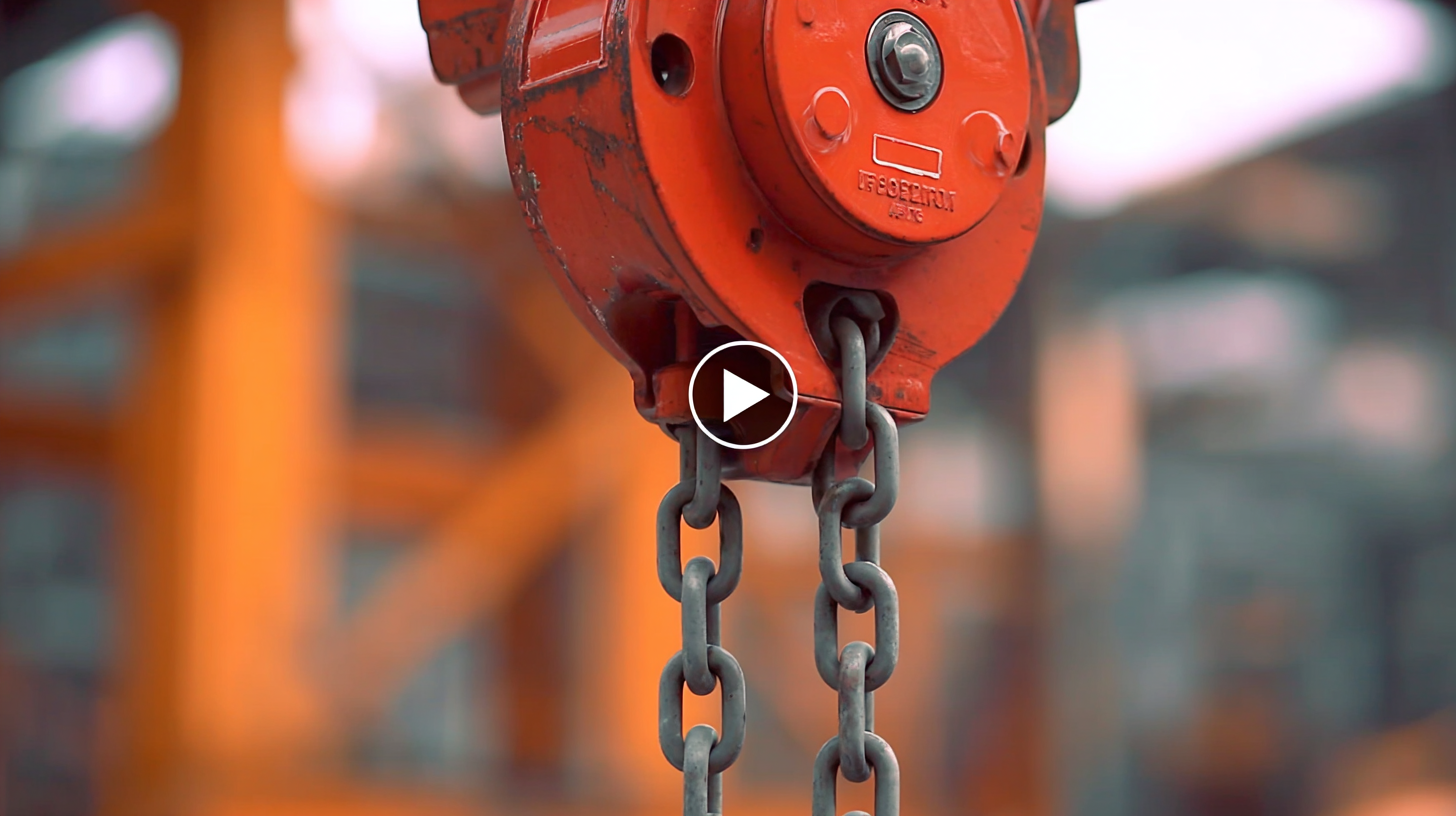 Innovative Applications of Best Manual Chain Hoists in Modern Industry