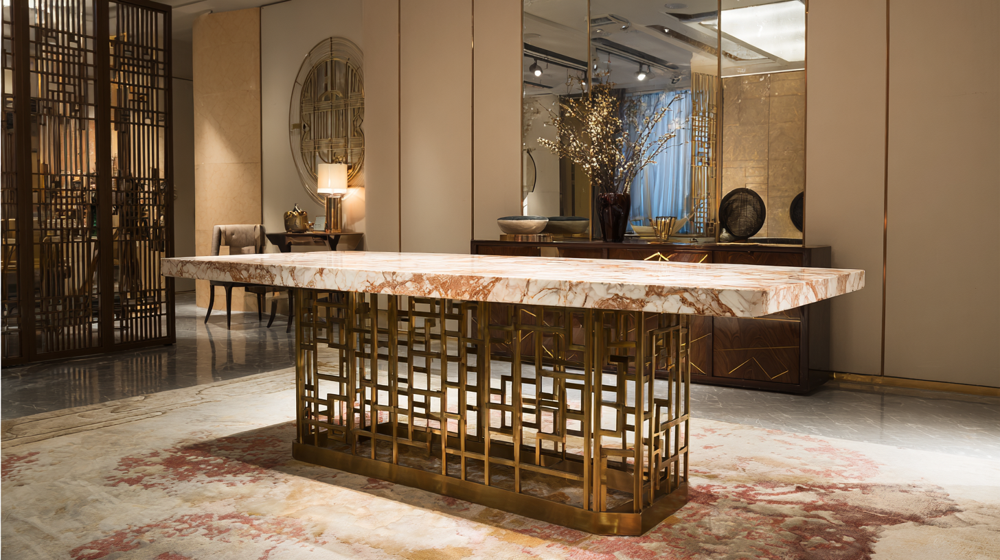 Unveiling the Global Impact of China's Best Home Decor Dining Tables: Craftsmanship Meets Innovation