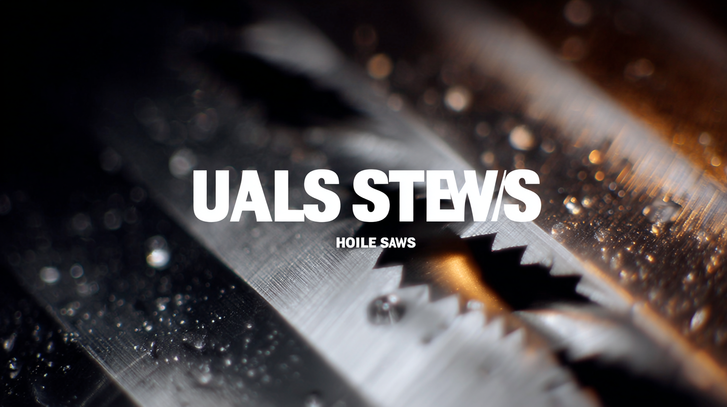 Unleashing China's Manufacturing Power: The Ultimate Choice for Stainless Steel Hole Saws