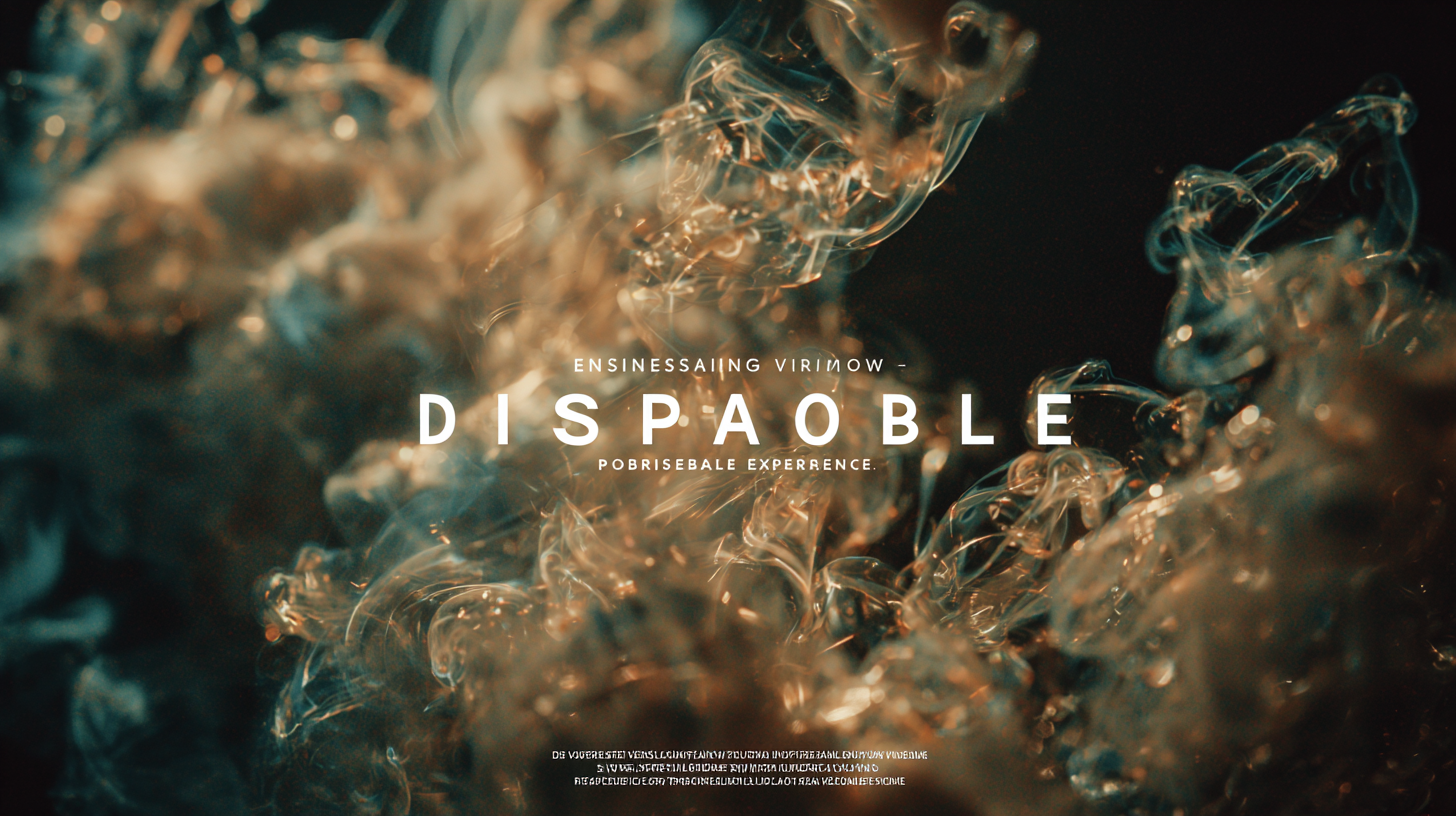 Envisioning Tomorrow: The Evolution of the Best Disposable Vape Experience