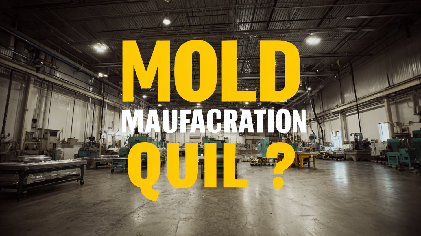 How to Choose the Best Mold Manufacturing Partner for Your Business Needs