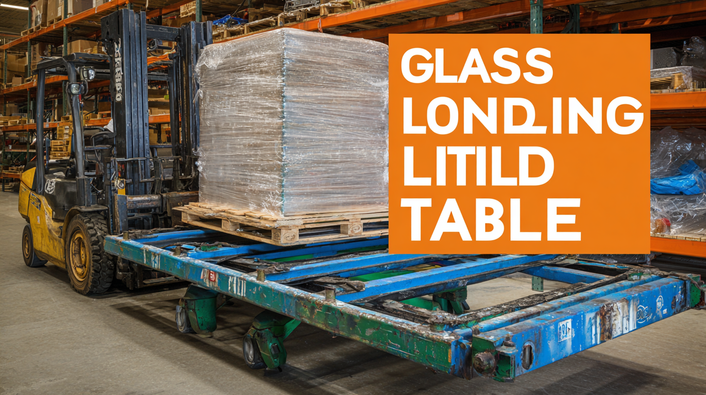 7 Essential Benefits of the Best Glass Tilting Loading Table for Your Business