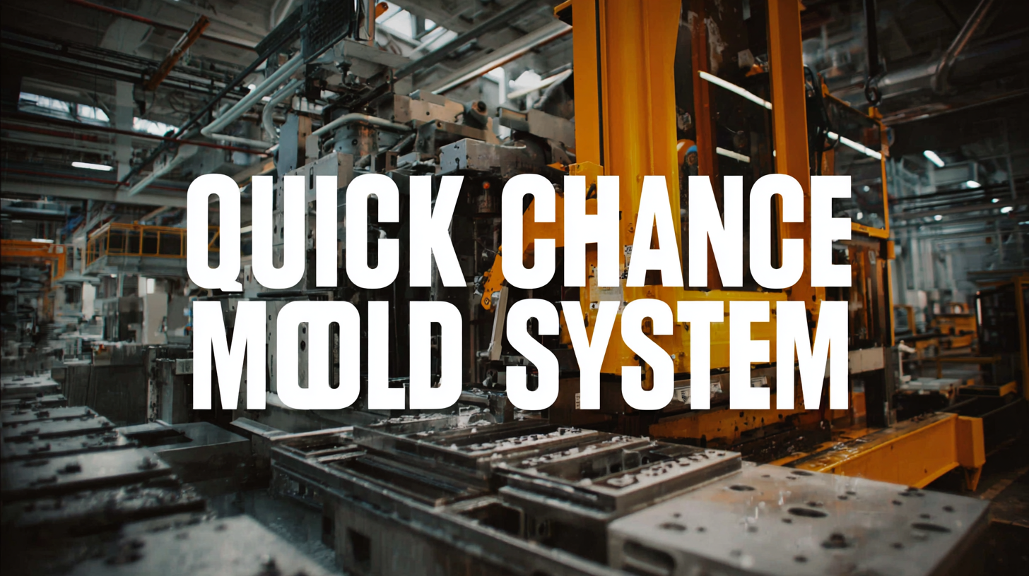 How to Achieve Operational Excellence with the Best Quick Mold Change System in Your Factory
