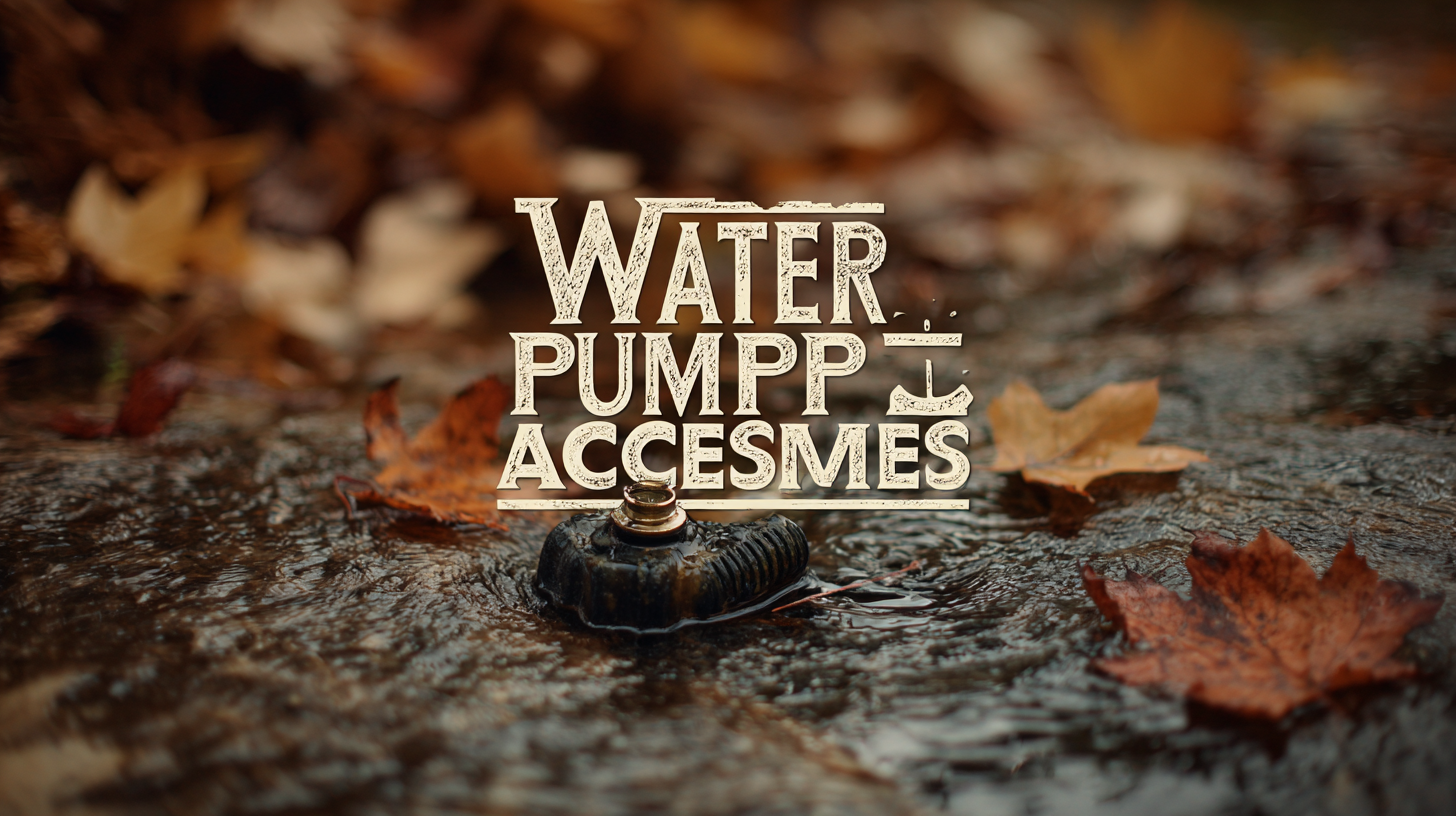 Exploring Unique Alternatives for the Best Water Pump Accessories You Haven't Considered