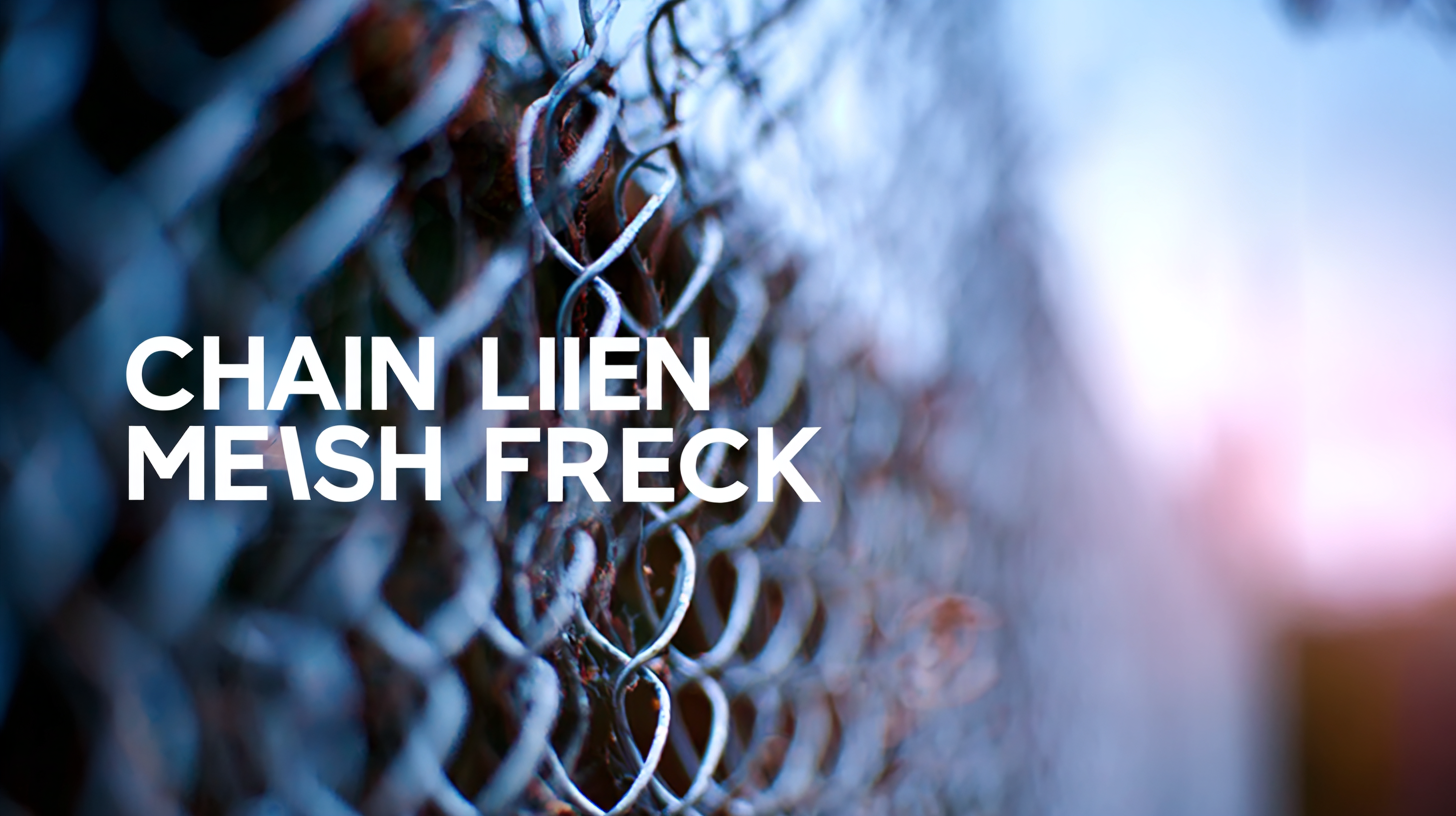 What Makes Best Chain Link Mesh Fence the Top Choice for Global Buyers