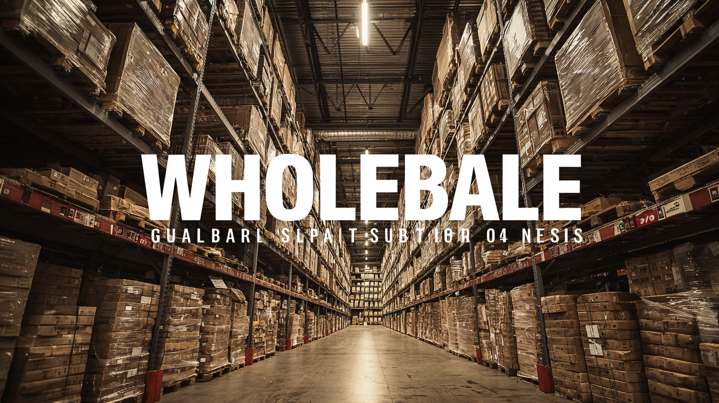 How to Identify the Best Wholesale Suppliers for Your Global Business Needs