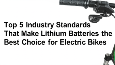 Top 5 Industry Standards That Make Lithium Batteries the Best Choice for Electric Bikes