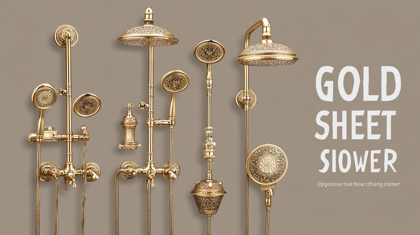 Ultimate Guide to Choosing the Best Gold Shower Set for Your Bathroom Makeover