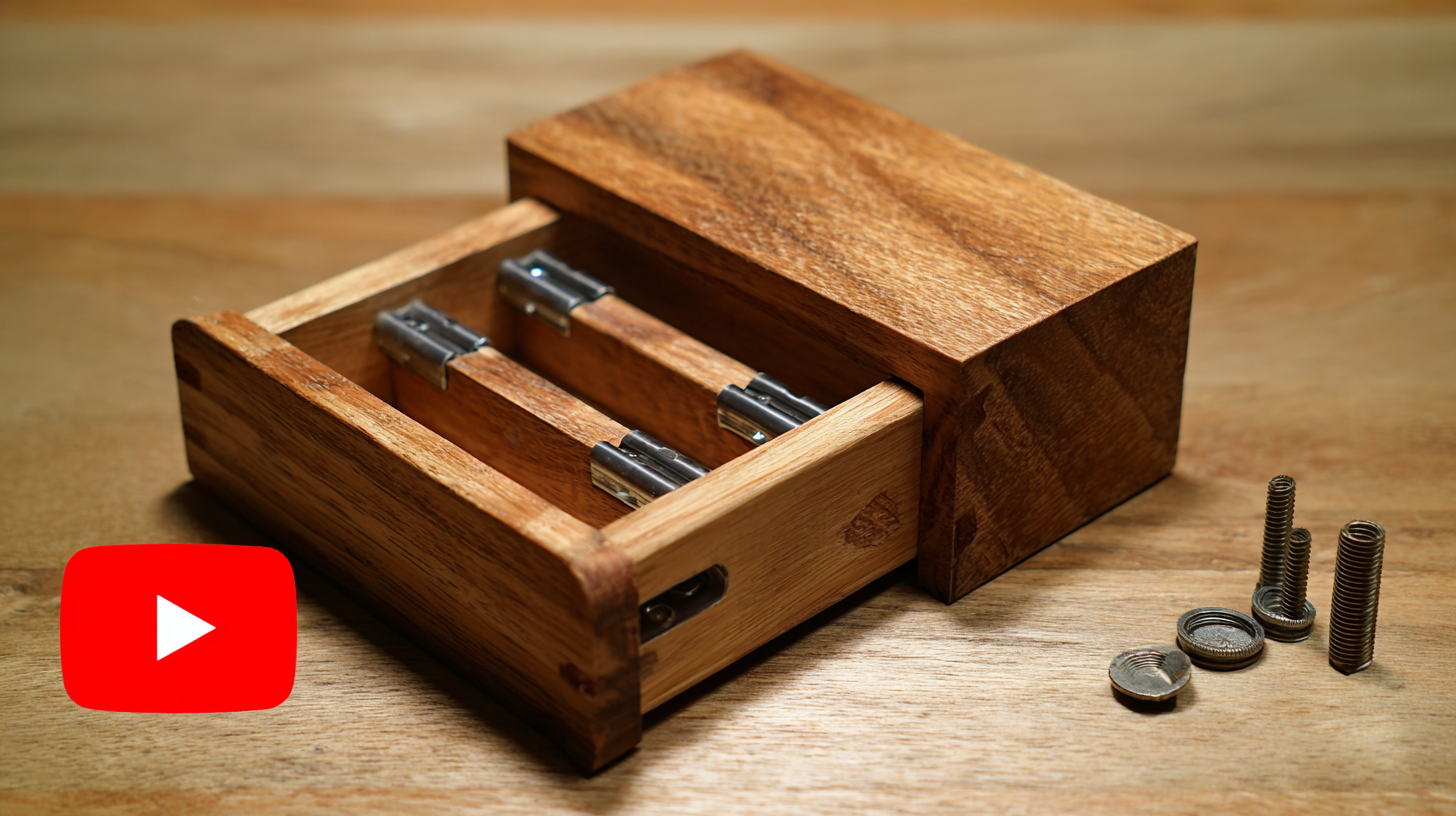 Exploring Varieties of Woodworking Drawer Slides and Their Ideal Applications for Your Projects