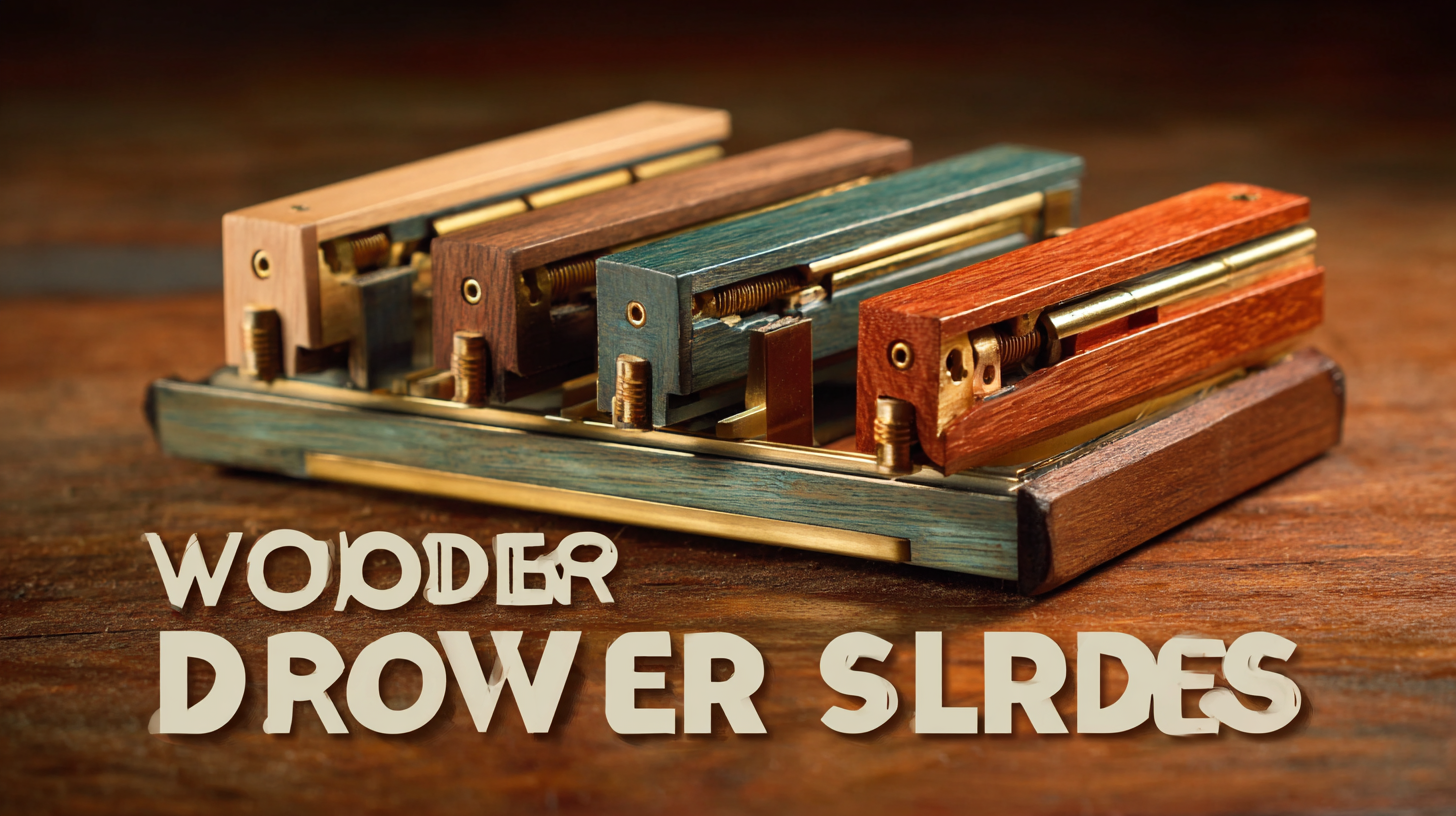 Exploring Varieties of Woodworking Drawer Slides and Their Ideal Applications for Your Projects