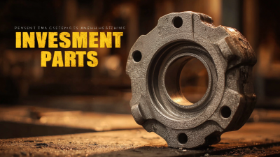 Elevate Your Business with Premium Investment Casting Parts Made in China