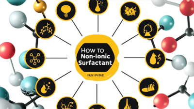 How to Choose the Best Non-Ionic Surfactant for Your Manufacturing Needs