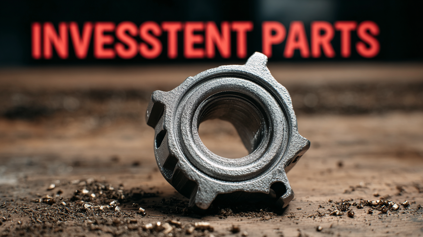 Elevate Your Business with Premium Investment Casting Parts Made in China