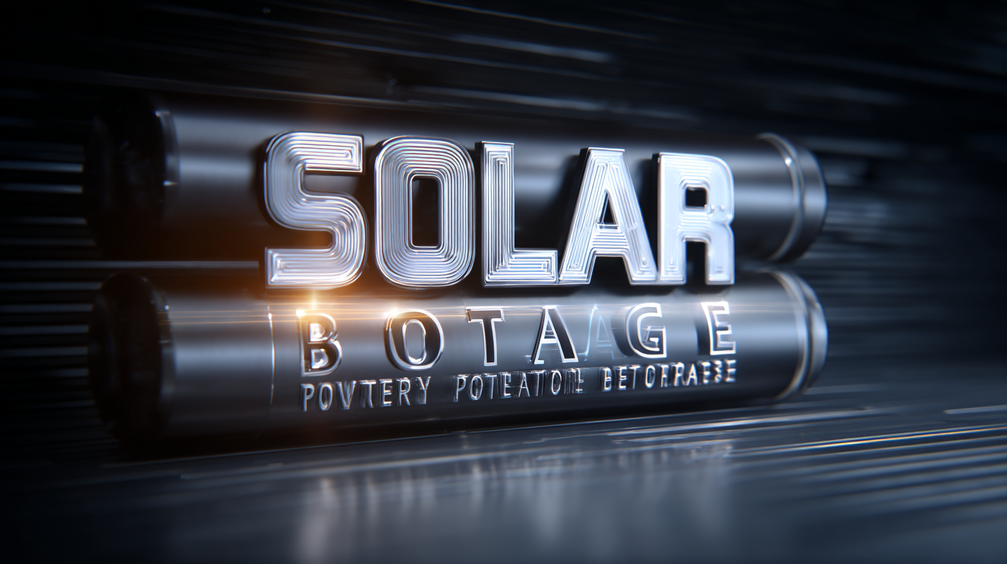 What is the Importance of Best Solar Power Battery Storage in Modern Energy Solutions