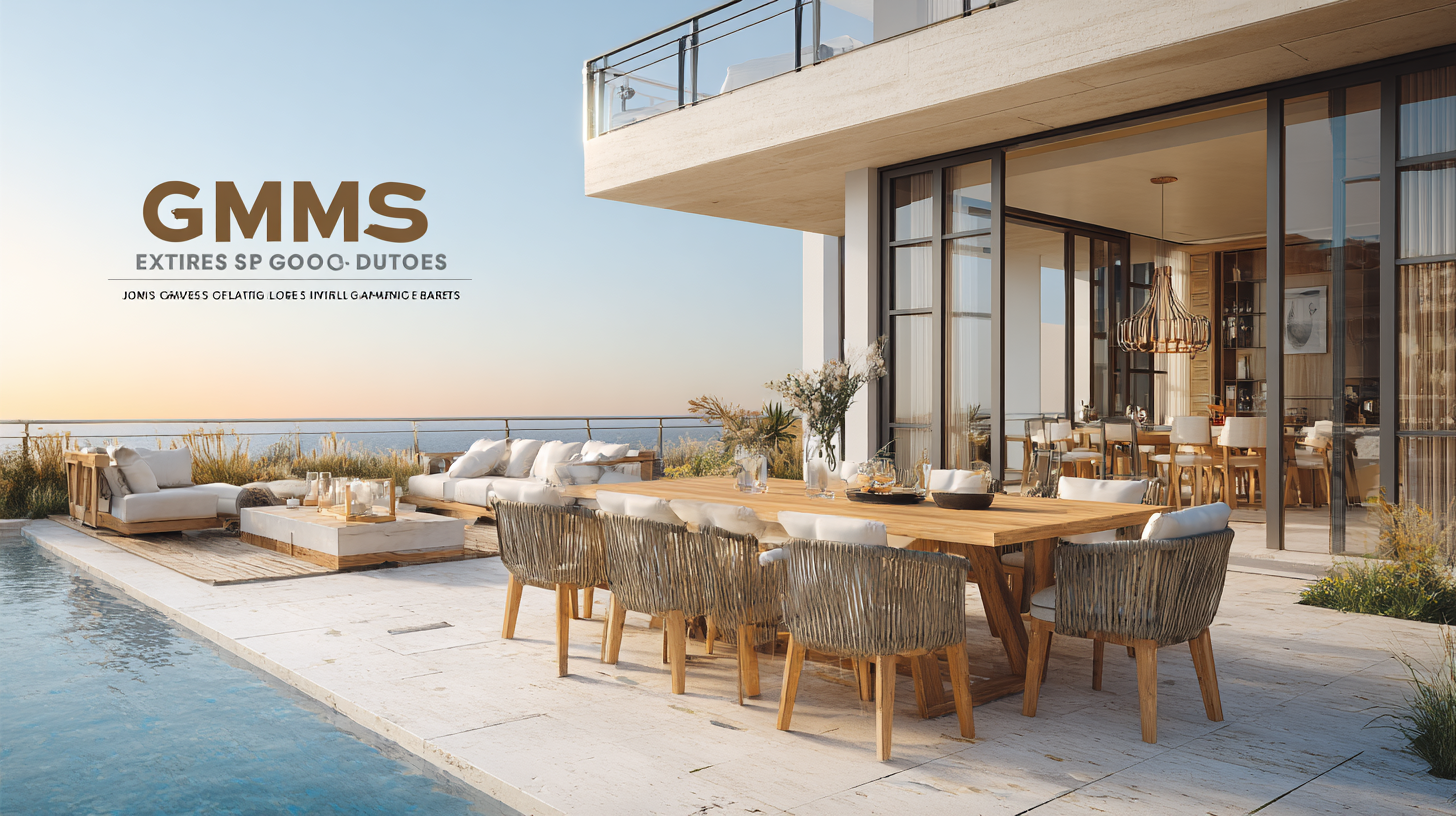 Excel in Outdoor Living with China's Premier Table and Chair Solutions for Global Markets