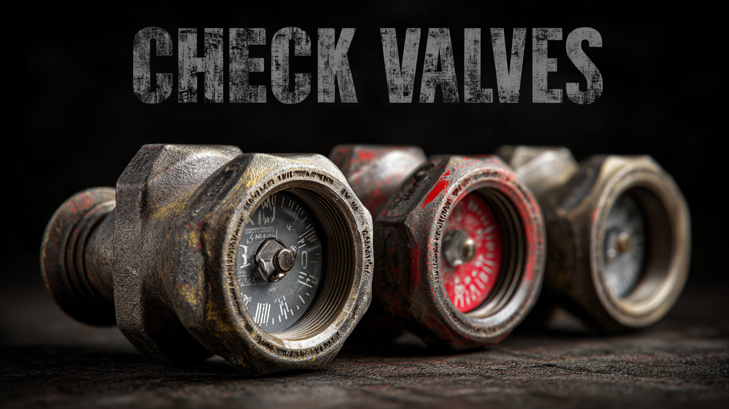 Comparing the Top 5 Best Check Valves: Performance Metrics and Industry Insights for Optimal Selection