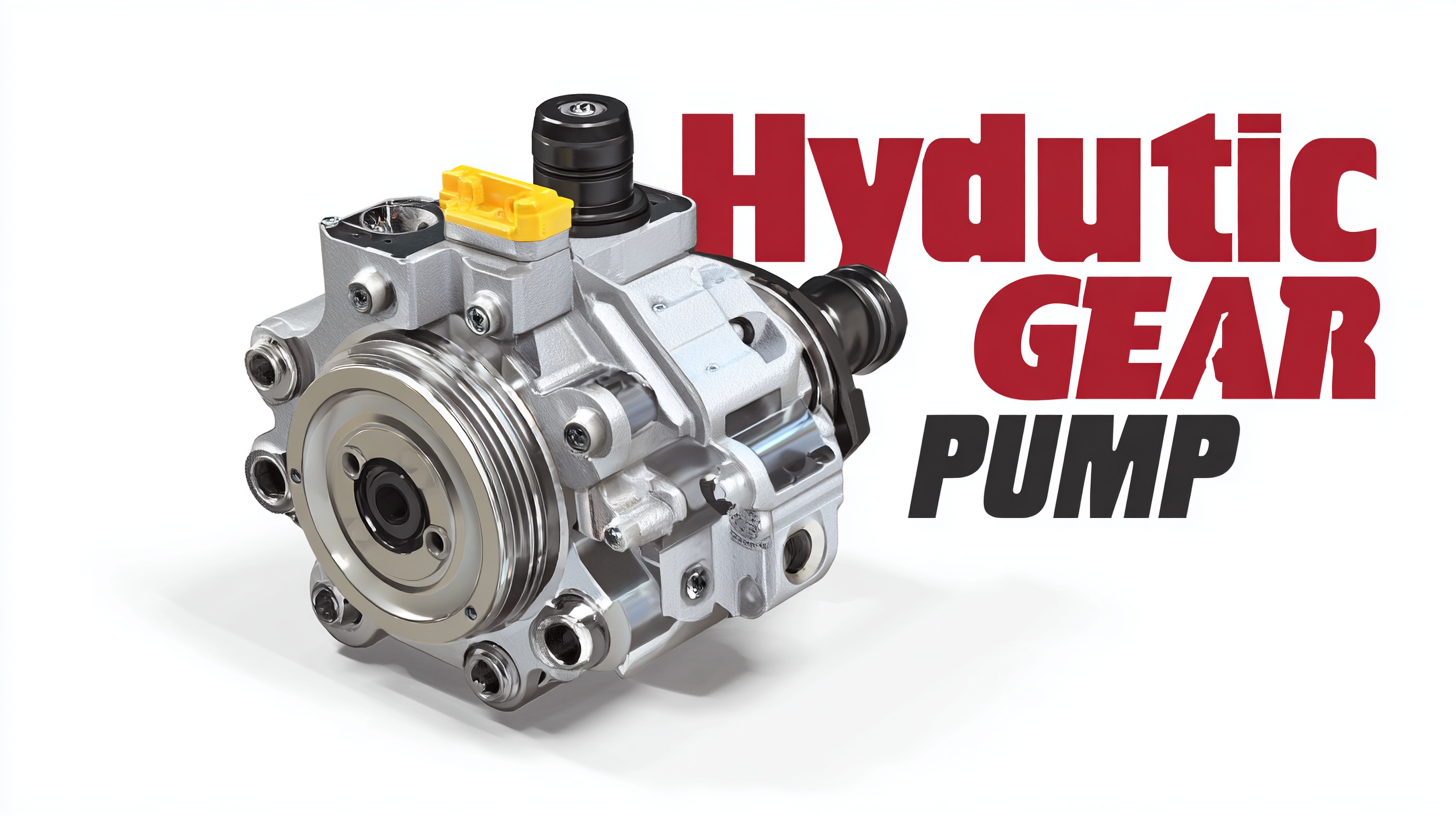 How to Leverage 2025 Industry Trends for the Best Hydraulic Gear Pump Performance