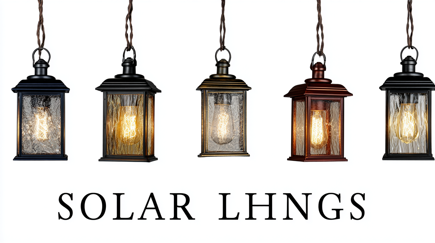 Discover High Quality Solar Hanging Lights from Leading Manufacturers in China for Global Buyers