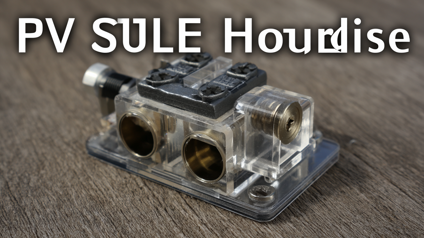 How to Choose the Best Pv Solar Fuse Holder for Optimal System Performance