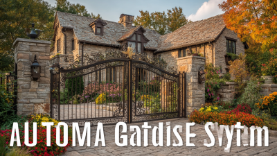 Ultimate Guide to Choosing the Best Automatic Gate System for Global Buyers