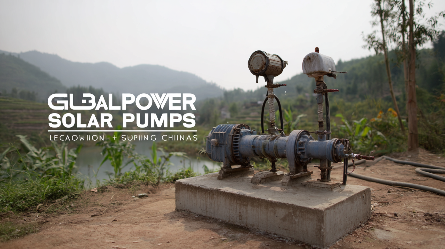 Global Leadership in Solar Solutions Best Solar Powered Pumps from China