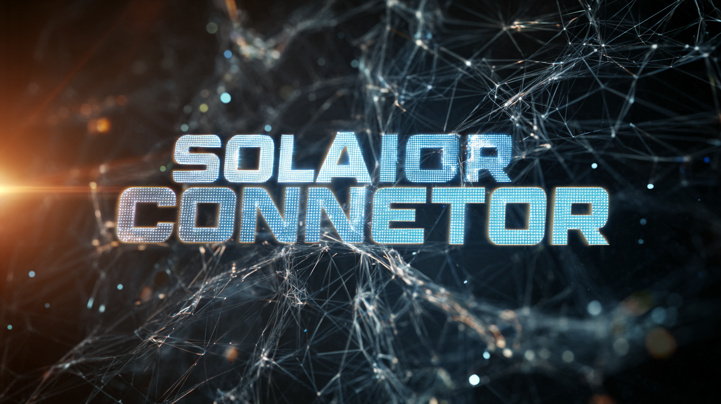 The Future of Solar Connectors Shaping Sustainable Energy Solutions