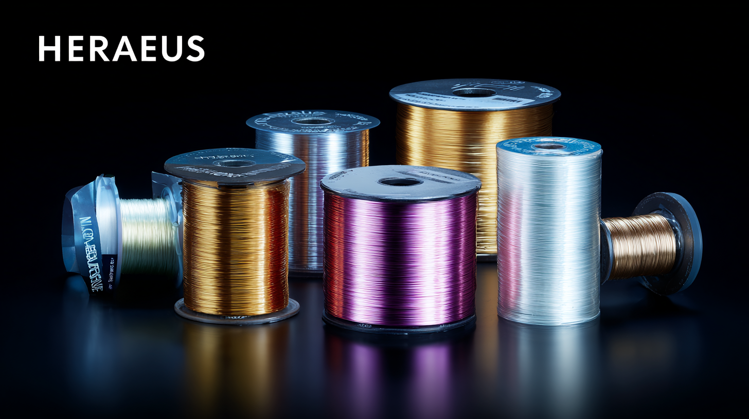 5 Key Factors to Choose the Best Heraeus Bonding Wire Manufacturer for Your Needs
