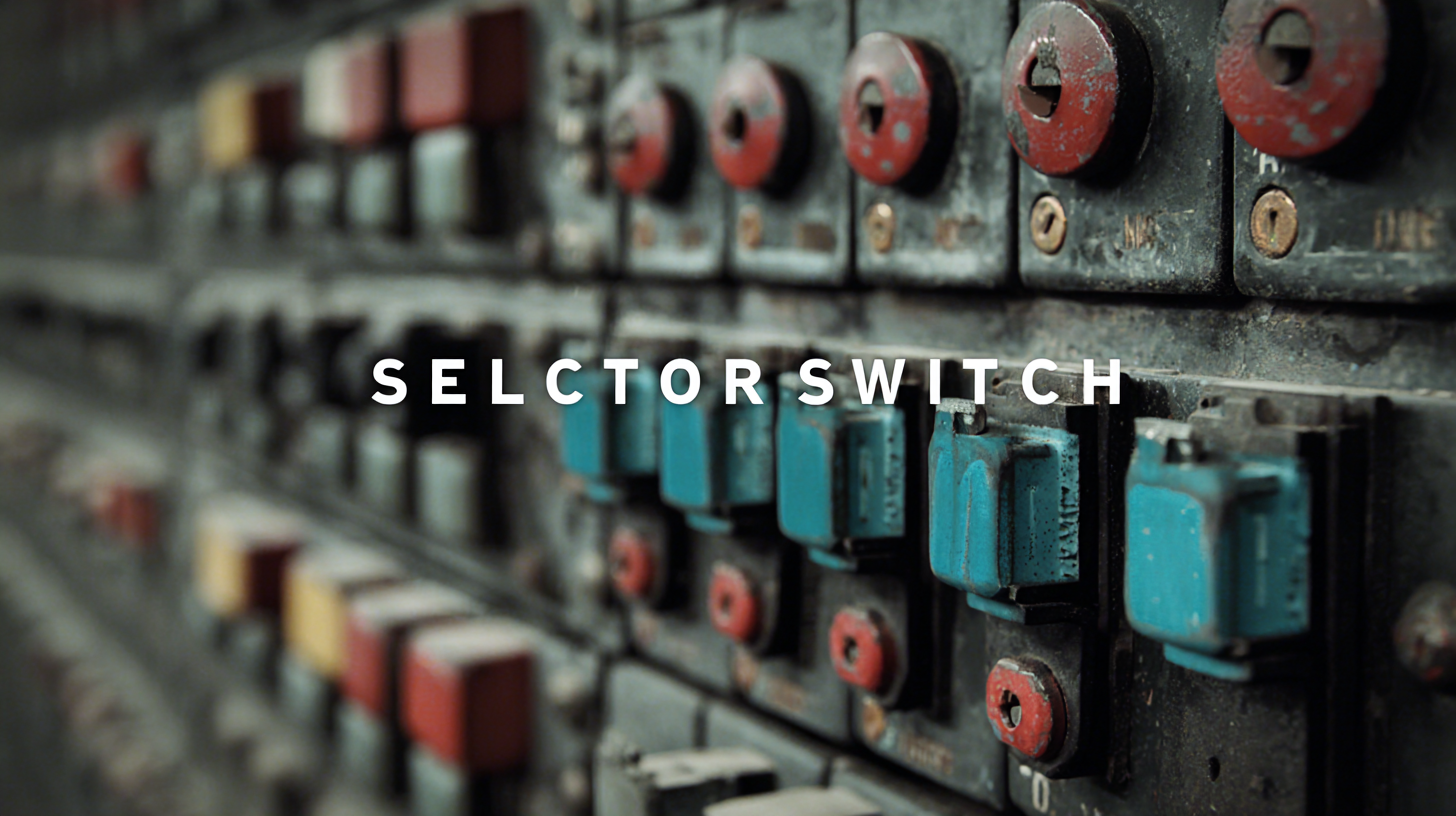 How to Choose the Best Selector Switch for Your Industrial Needs