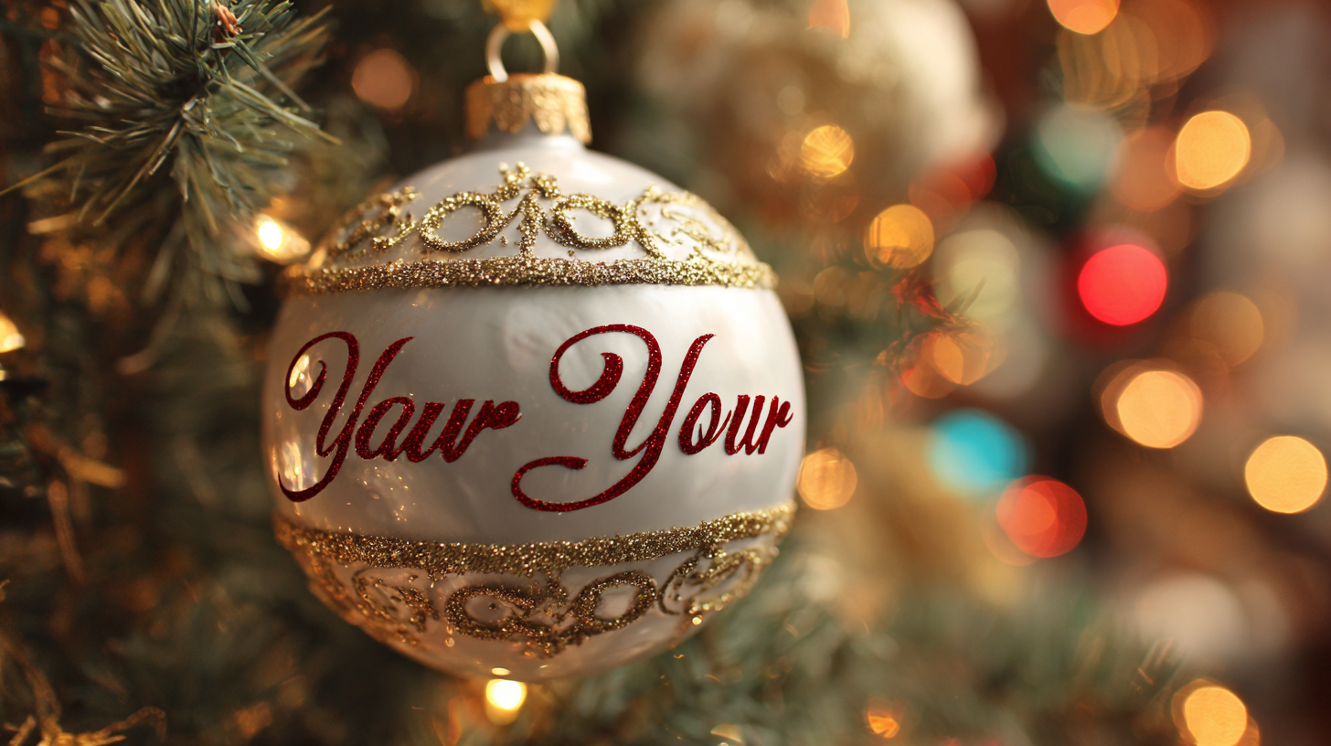 Finding the Right Manufacturer for Your Best Personalized Christmas Ornaments