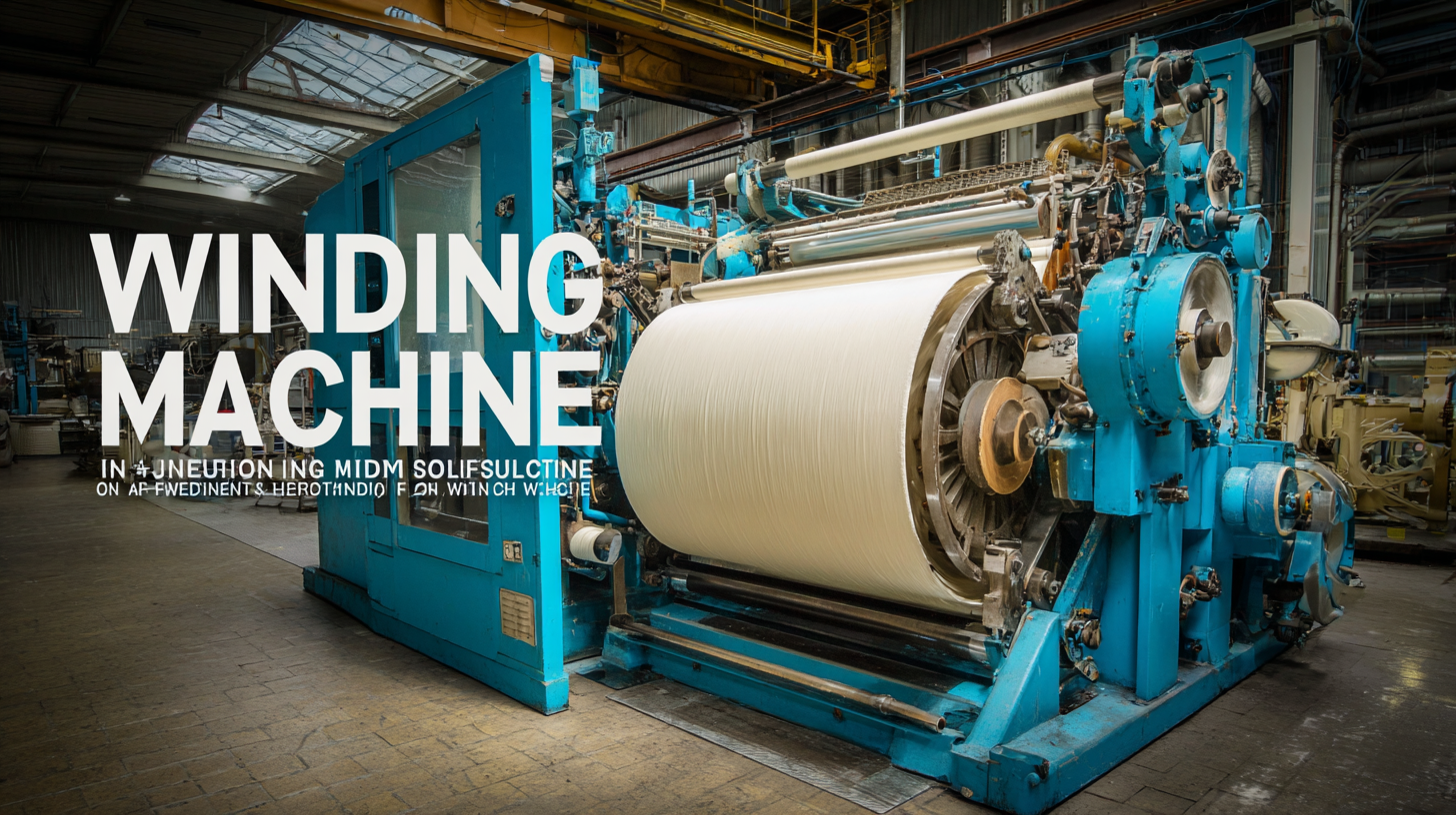 Innovative Solutions for Enhanced Production with the Best Winding Machine