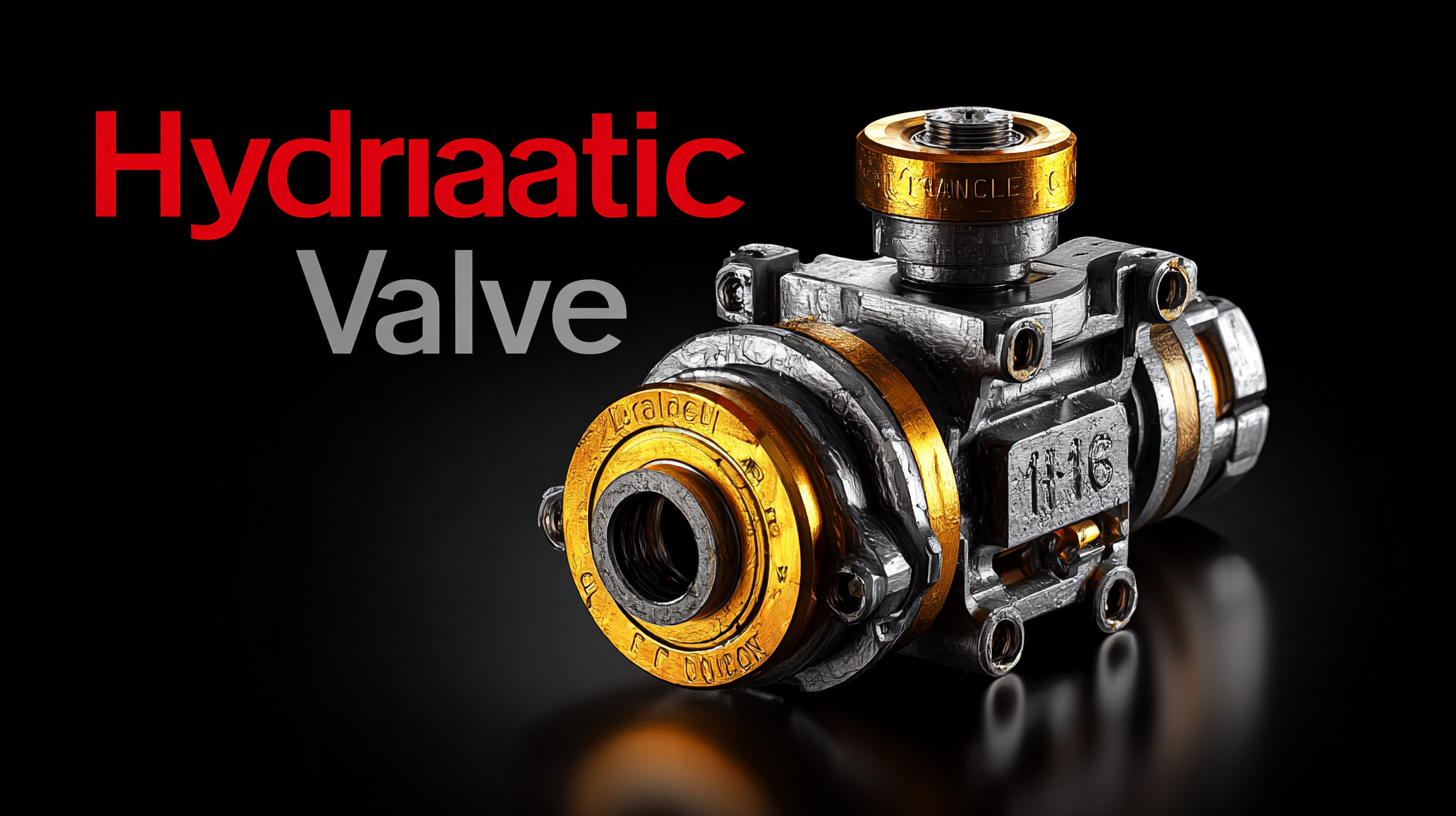 Emerging Trends in Best Hydraulic Valve Technologies for 2025 Global Buyers