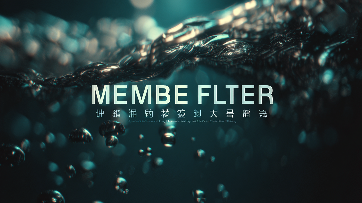 World-Class Manufacturing of Best Membrane Filters: A Chinese Pride Exporting Globally