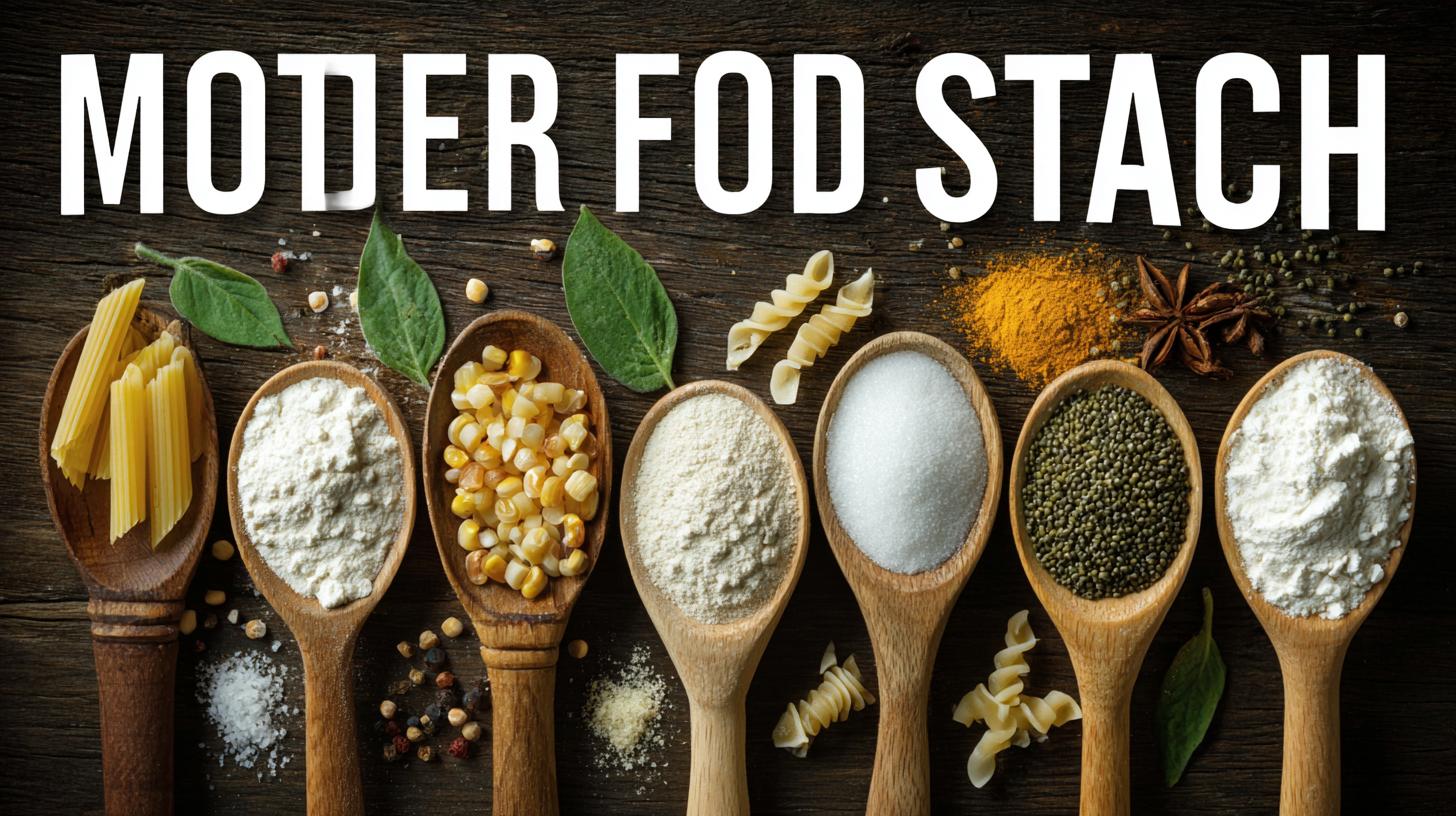 Ultimate Guide to Understanding Best Modified Food Starch for Your Product Development Needs