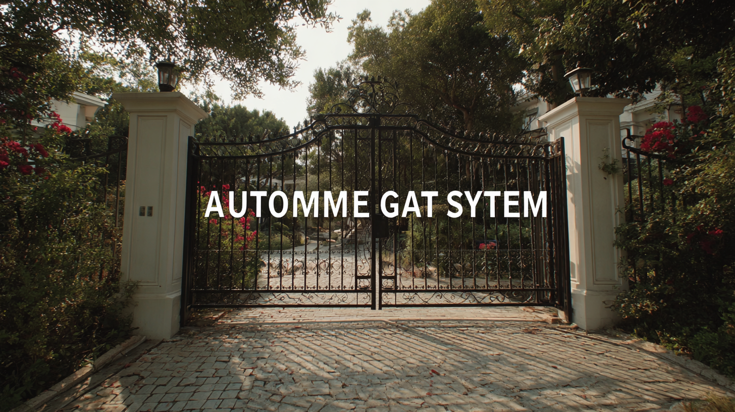 Ultimate Guide to Choosing the Best Automatic Gate System for Global Buyers