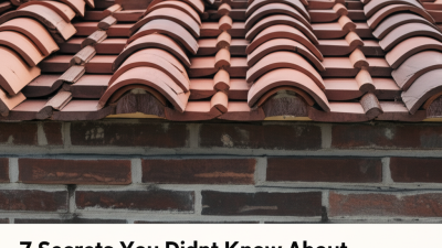 7 Secrets You Didnt Know About Sourcing from the Best Roof Tile Factory