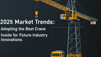 2025 Market Trends: Adopting the Best Crane Inside for Future Industry Innovations