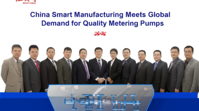 China Smart Manufacturing Meets Global Demand for Quality Metering Pumps