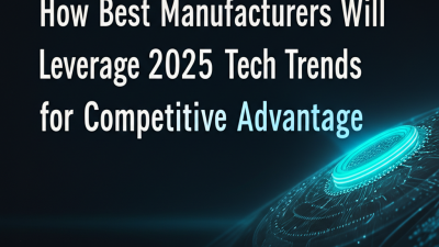 How Best Manufacturers Will Leverage 2025 Tech Trends for Competitive Advantage