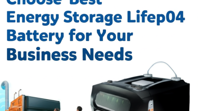 7 Compelling Reasons to Choose Best Energy Storage Lifep04 Battery for Your Business Needs