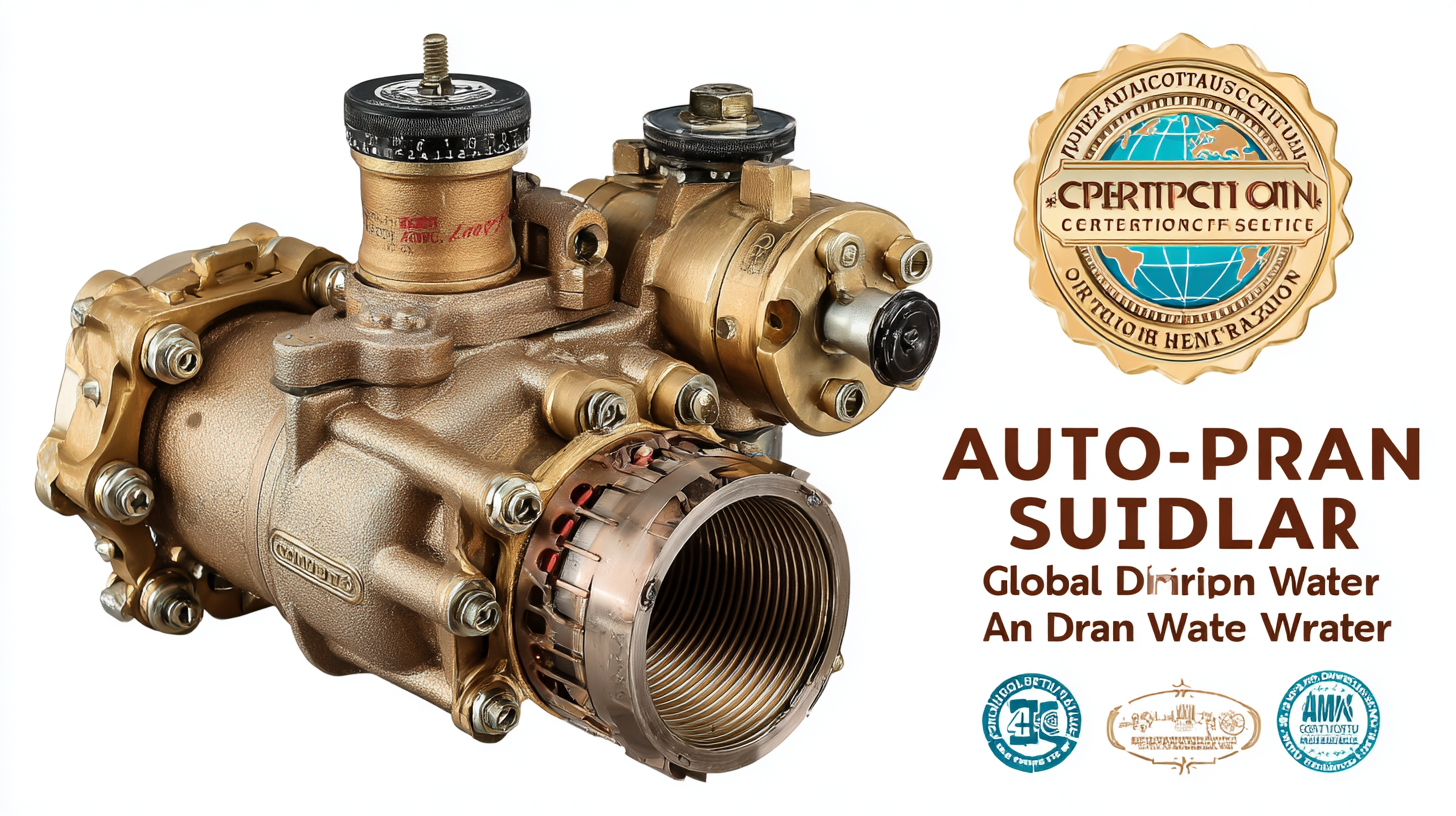 Understanding Global Import Export Certifications for the Best Auto Drain Water Separator