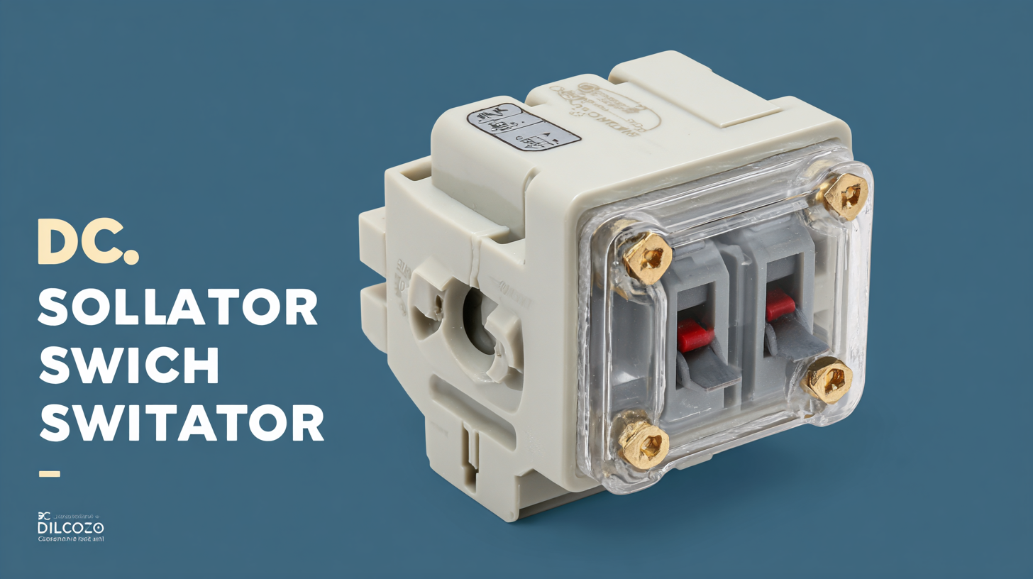 Ultimate Guide to Choosing the Best DC Isolator Switch: Key Specifications and Installation Tips
