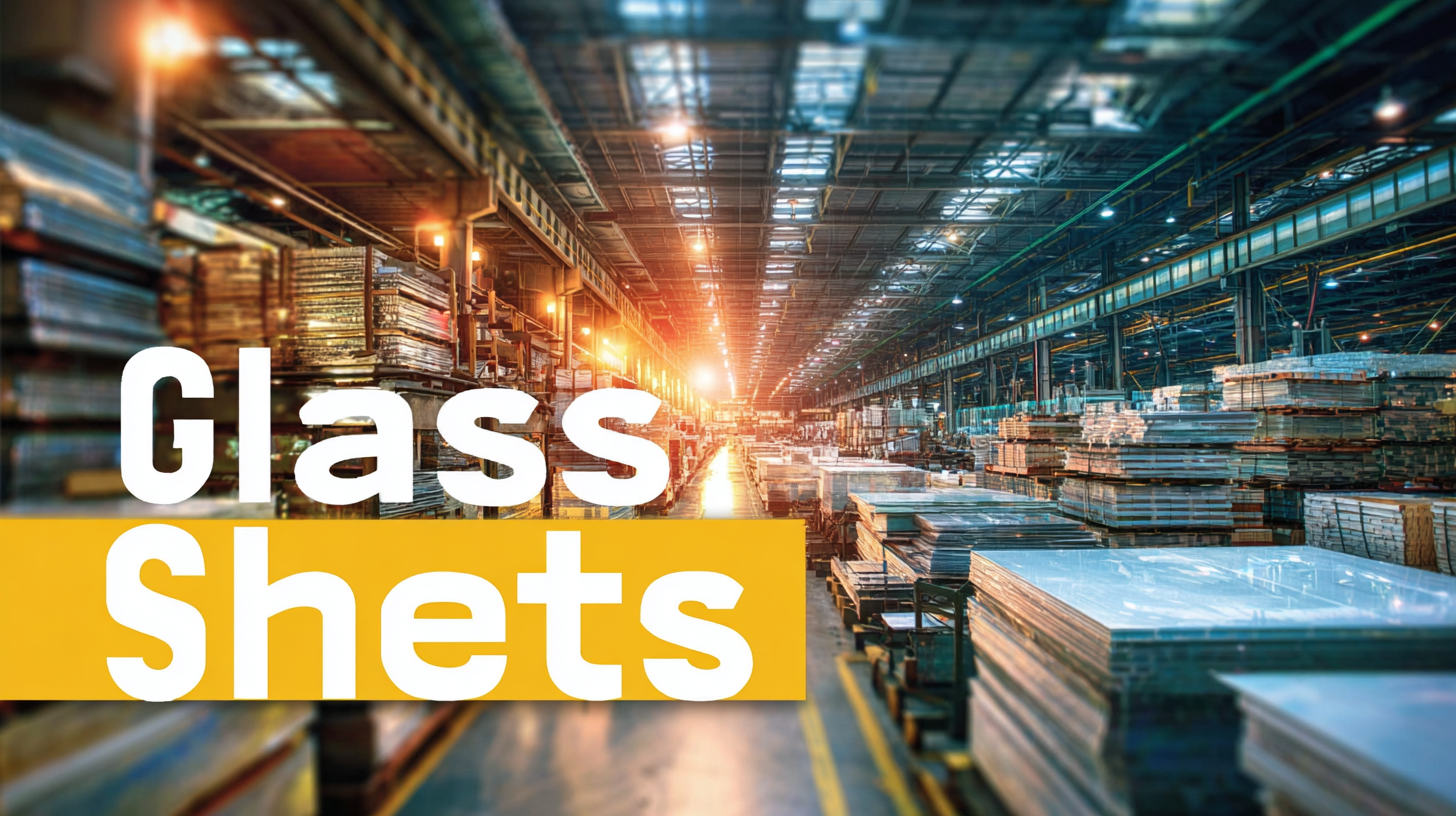 Global Leaders in Manufacturing Best Glass Sheets for Discerning Buyers