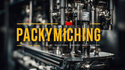 Forecasting the Future: Best Packaging Machinery Market Trends and Projections for 2025