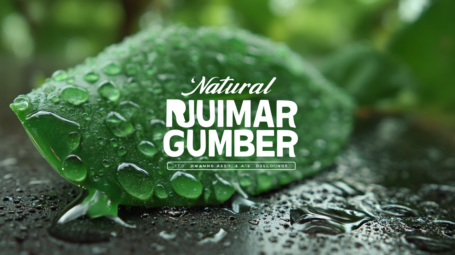 Exploring Sustainable Alternatives to Best Natural Gum Rubber for Global Buyers