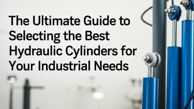 The Ultimate Guide to Selecting the Best Hydraulic Cylinders for Your Industrial Needs