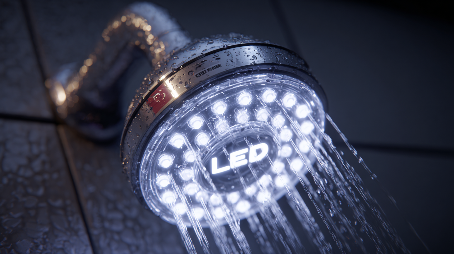 2025 Best LED Shower Head Innovations Shaping the Future of Smart Bathrooms With 30 Percent Growth