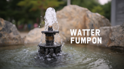 Global Success of Quality Water Fountain Pumps Made in China
