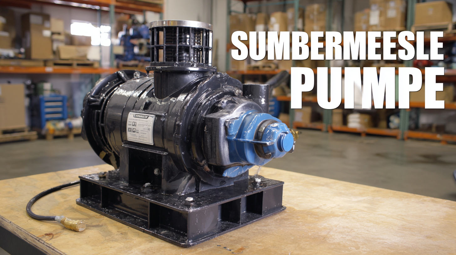 How to Select the Best Submersible Pump for Your Industrial Needs
