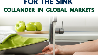 How to Navigate Export Certification for the Best Sink Colander in Global Markets