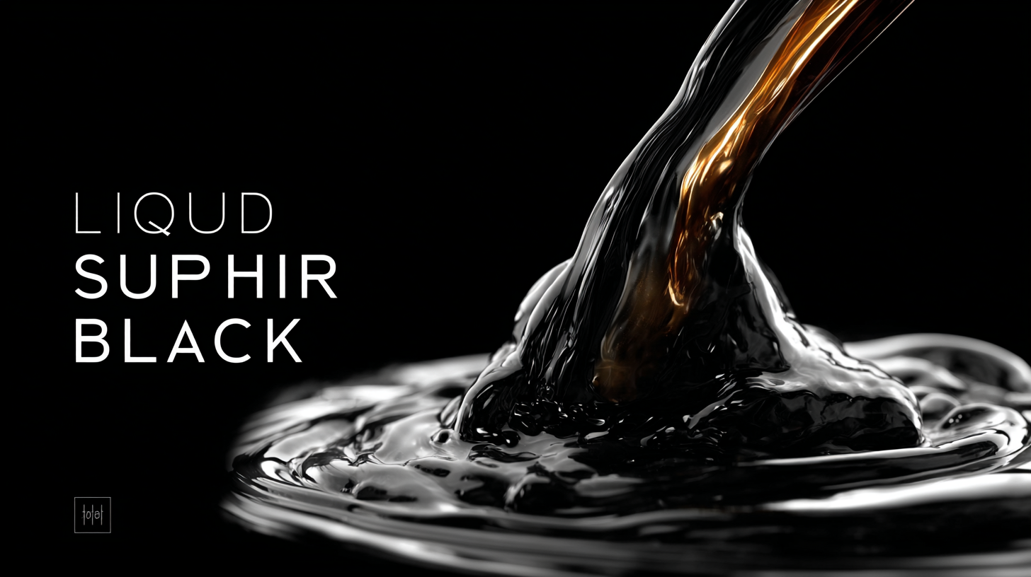 Top Strategies for Sourcing the Finest Liquid Sulphur Black Globally